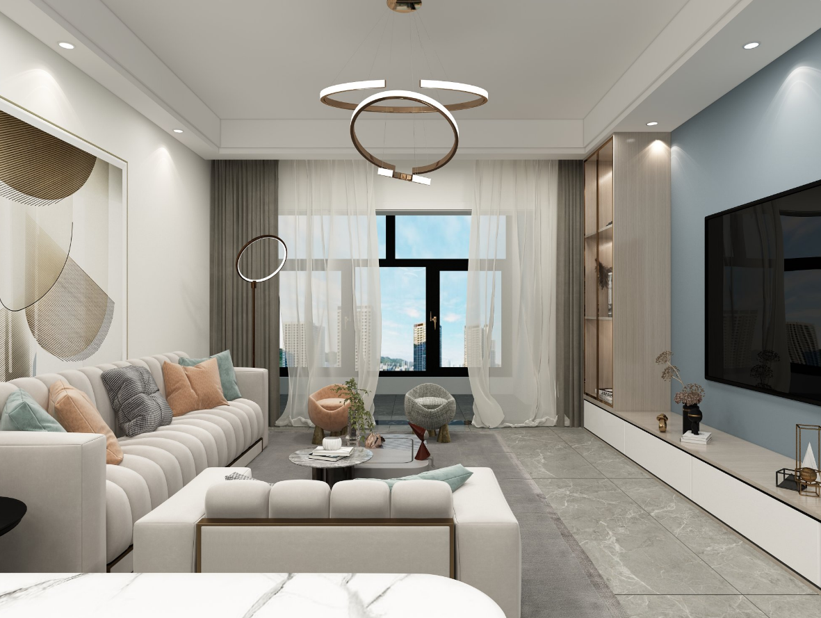 现代住宅  清新舒适-0