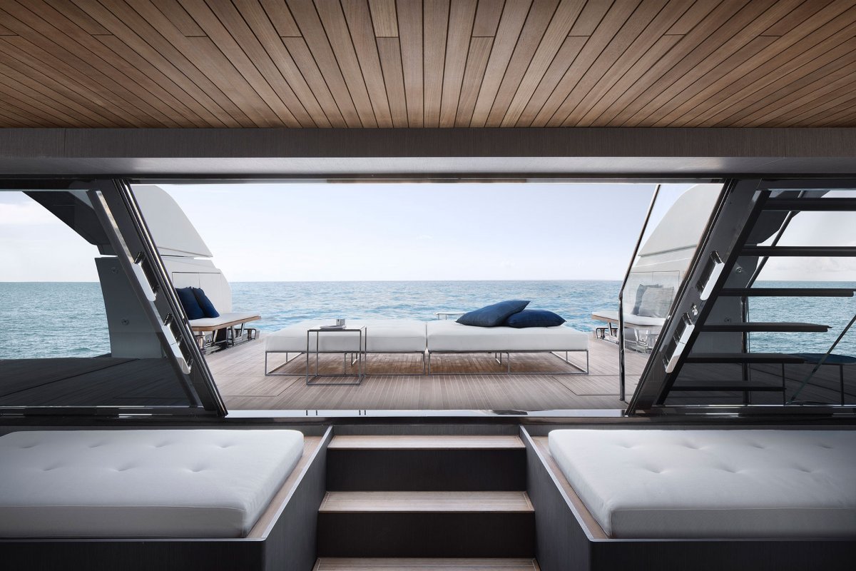 豪华游艇 SX112 内部空间设计丨Piero Lissoni-19