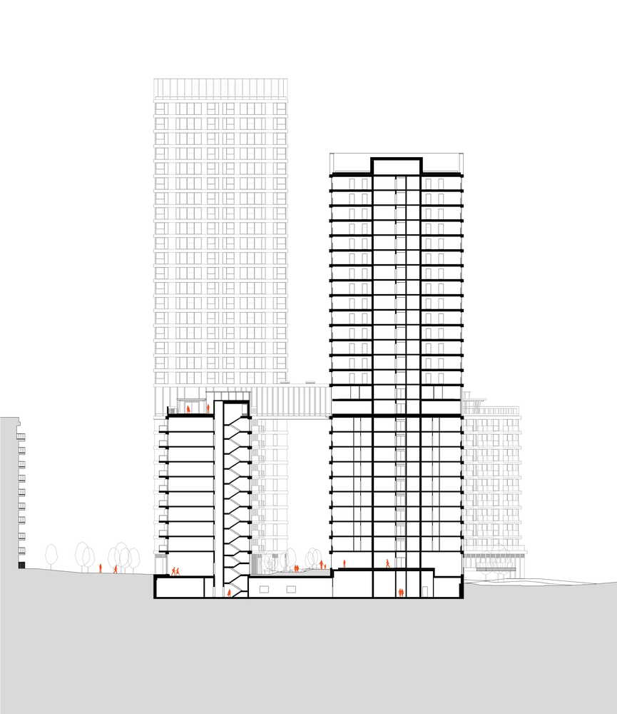 色彩缤纷的伦敦东村 · Portlands Place 建筑设计丨英国丨Hawkins\Brown-58