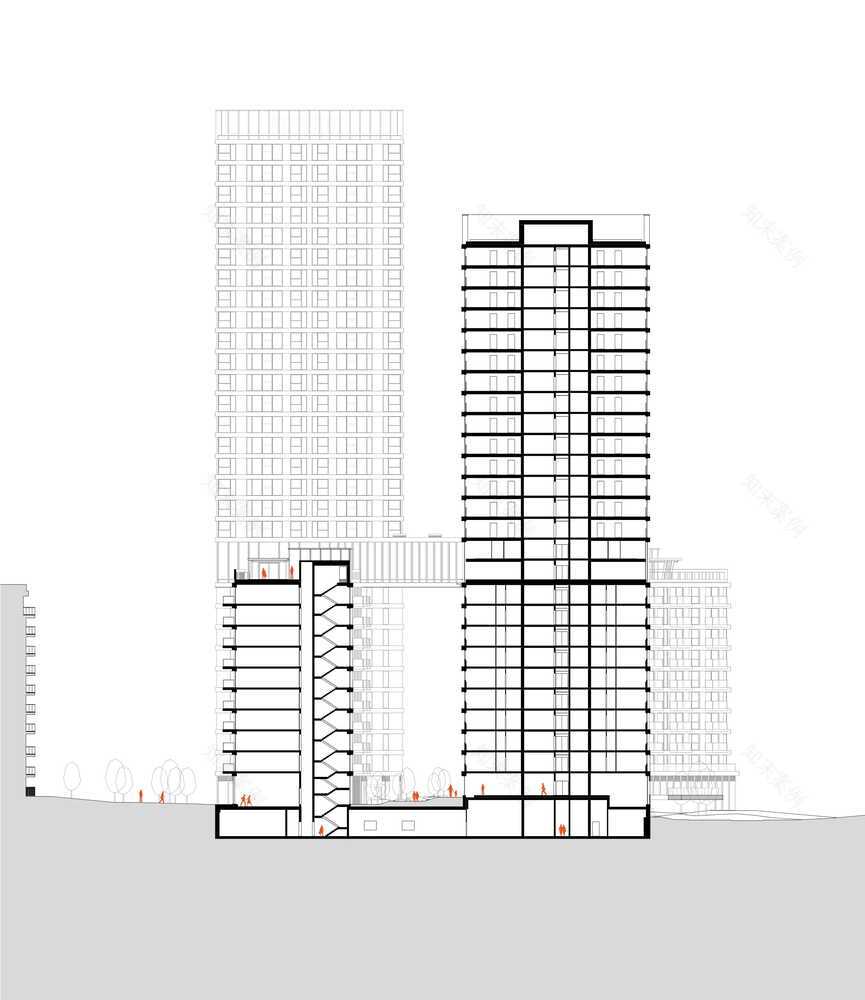 色彩缤纷的伦敦东村 · Portlands Place 建筑设计丨英国丨Hawkins\Brown-58