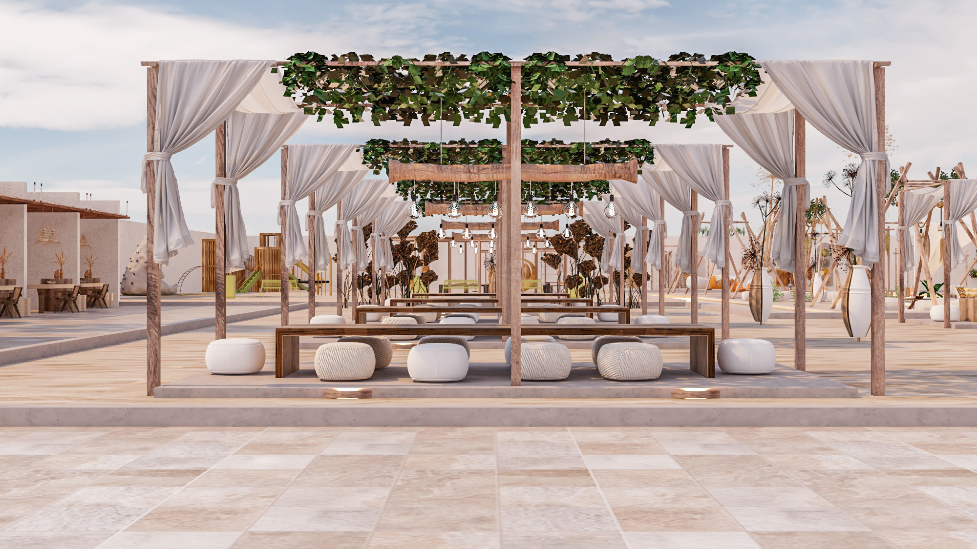 现代景观营地丨沙特阿拉伯丨Omar Studio-12