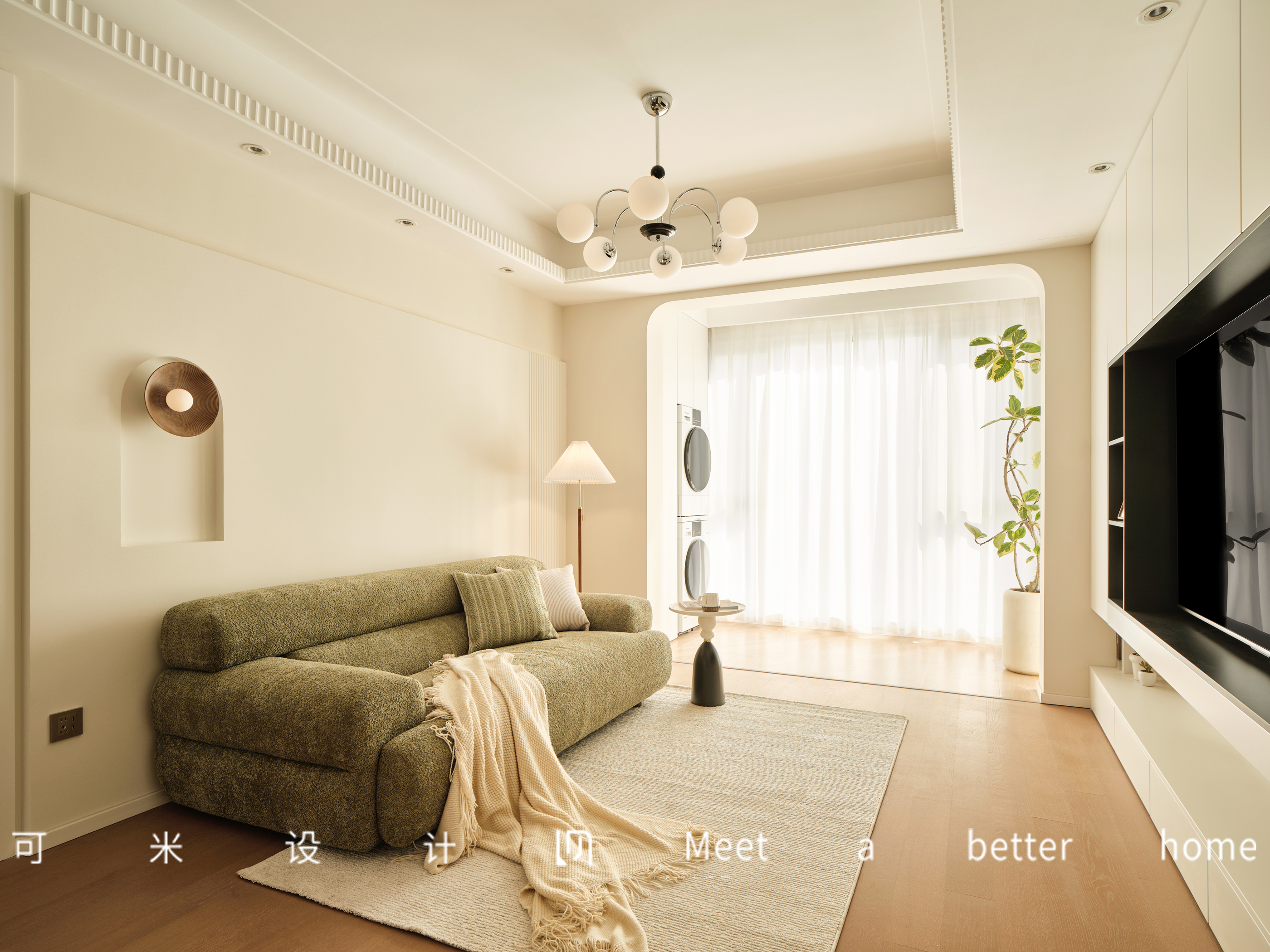 现代轻法式精致优雅住宅-12