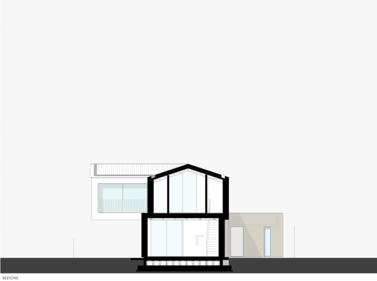 意大利 Treviso 郊区“T”形住宅设计-25