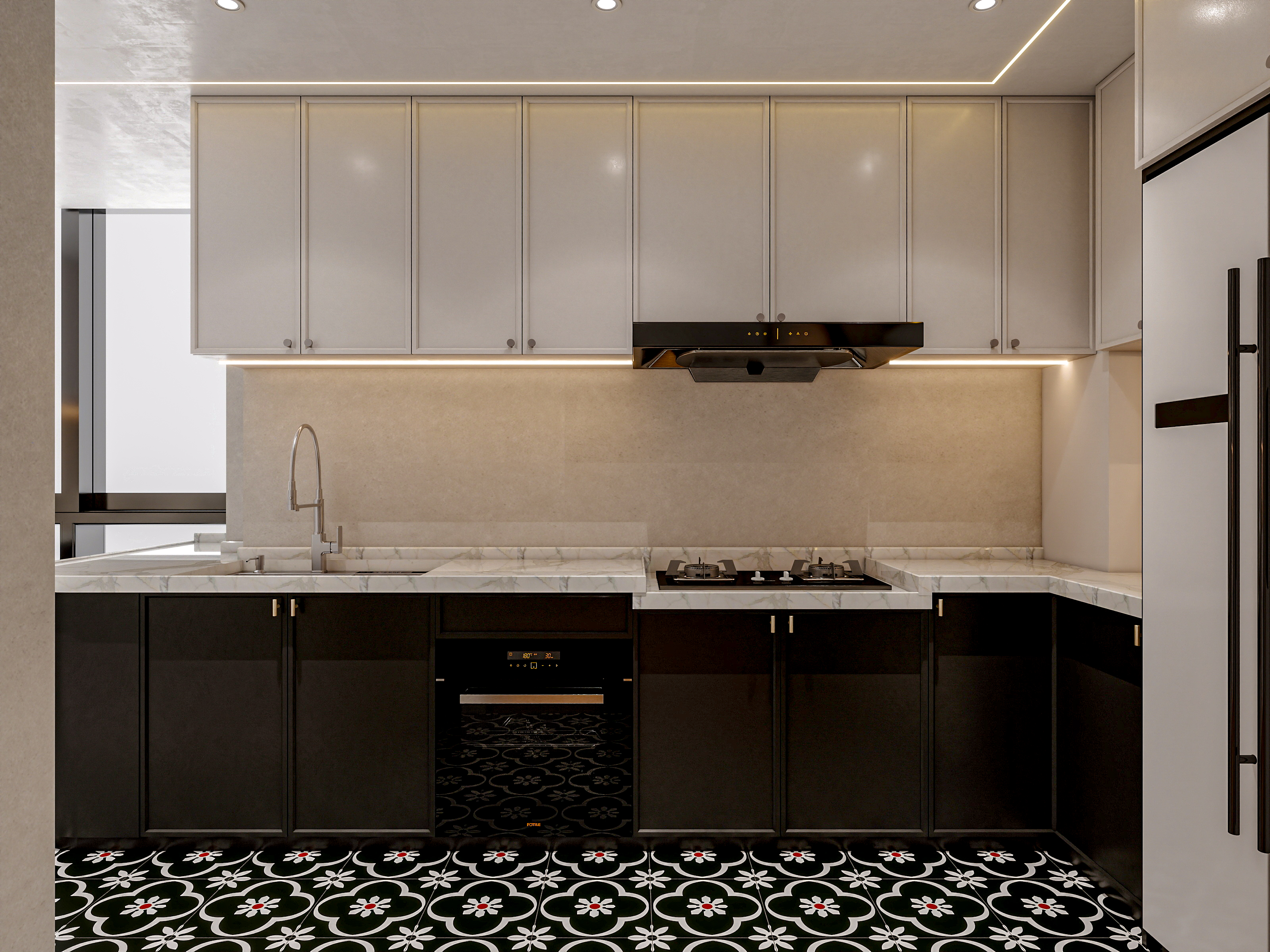 四川成都人居都市阳光（245平方简约法式顶跃六居室）-53