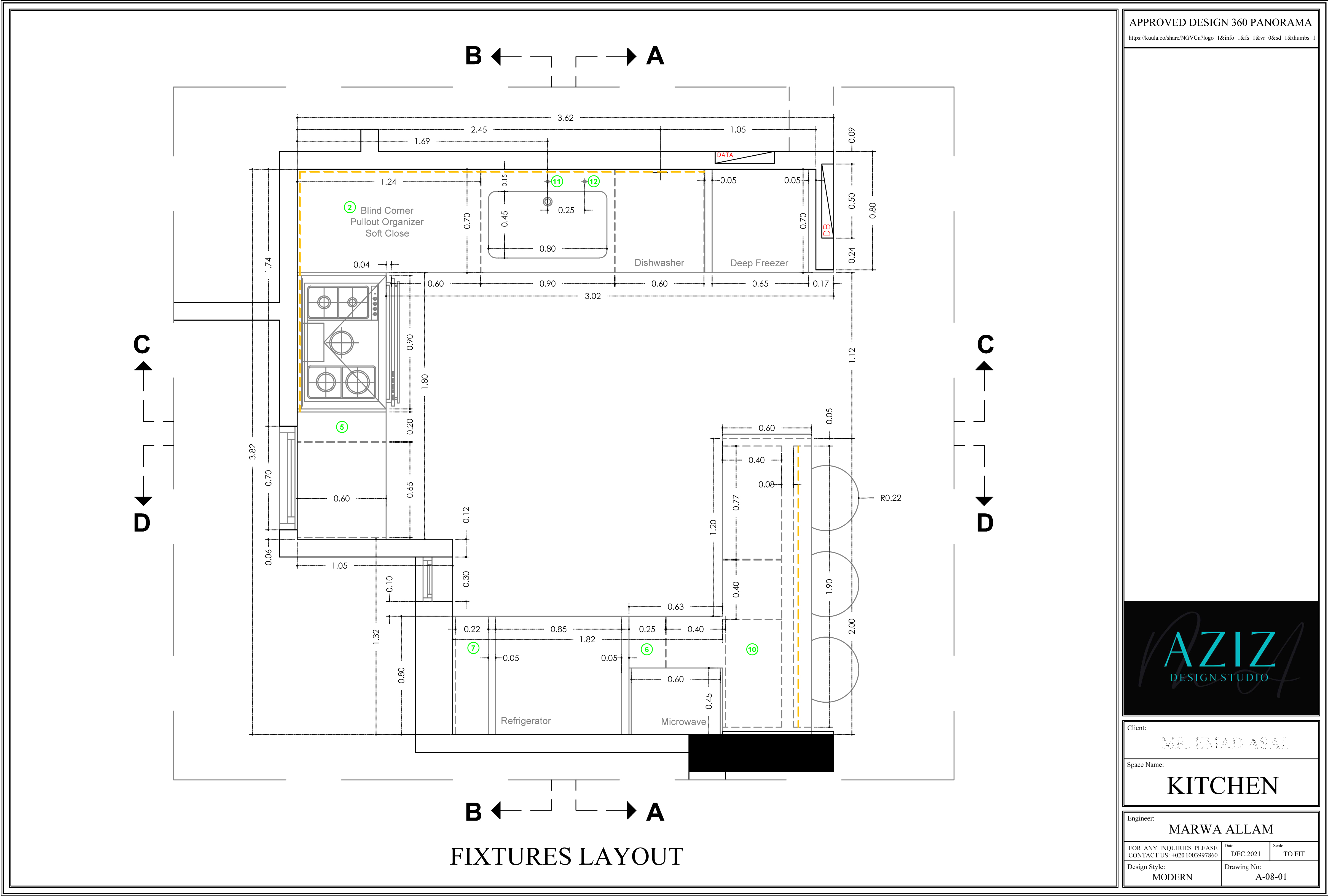 OPEN KITCHEN 工作图纸-7