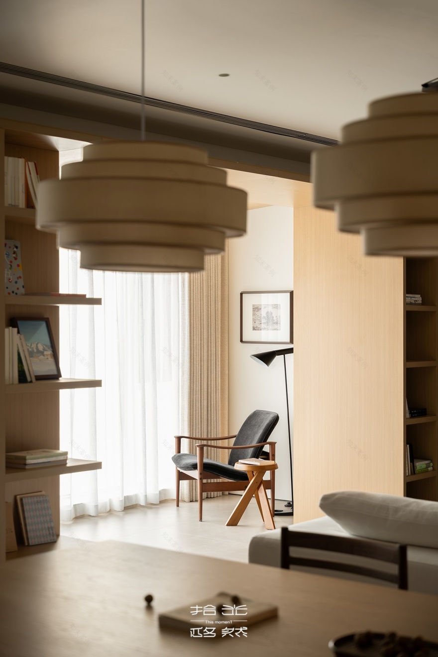 把图书馆搬进客厅,装得下书籍也盛满了陪伴 · 拾光悠然设计-15