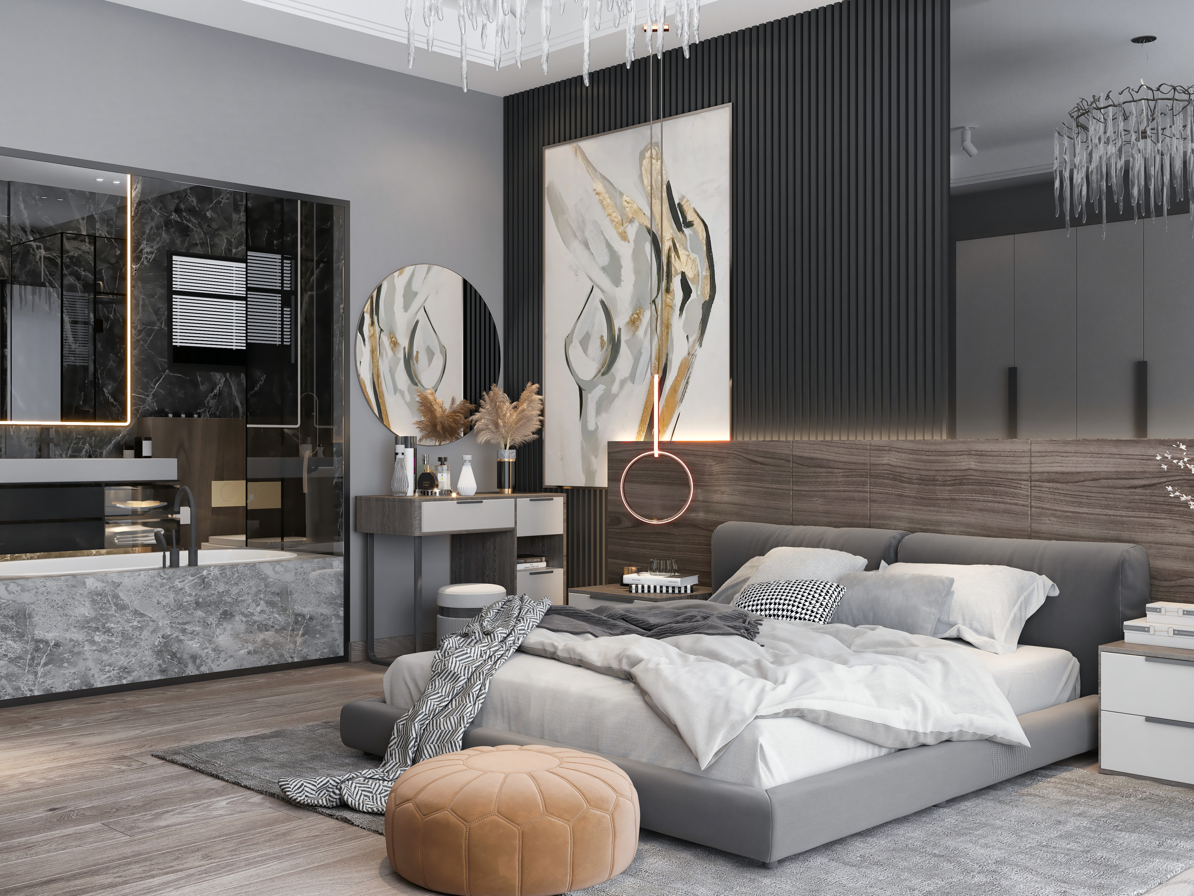 MOUNTAIN VIEW | MASTER BEDROOM AND BATHROOM-4