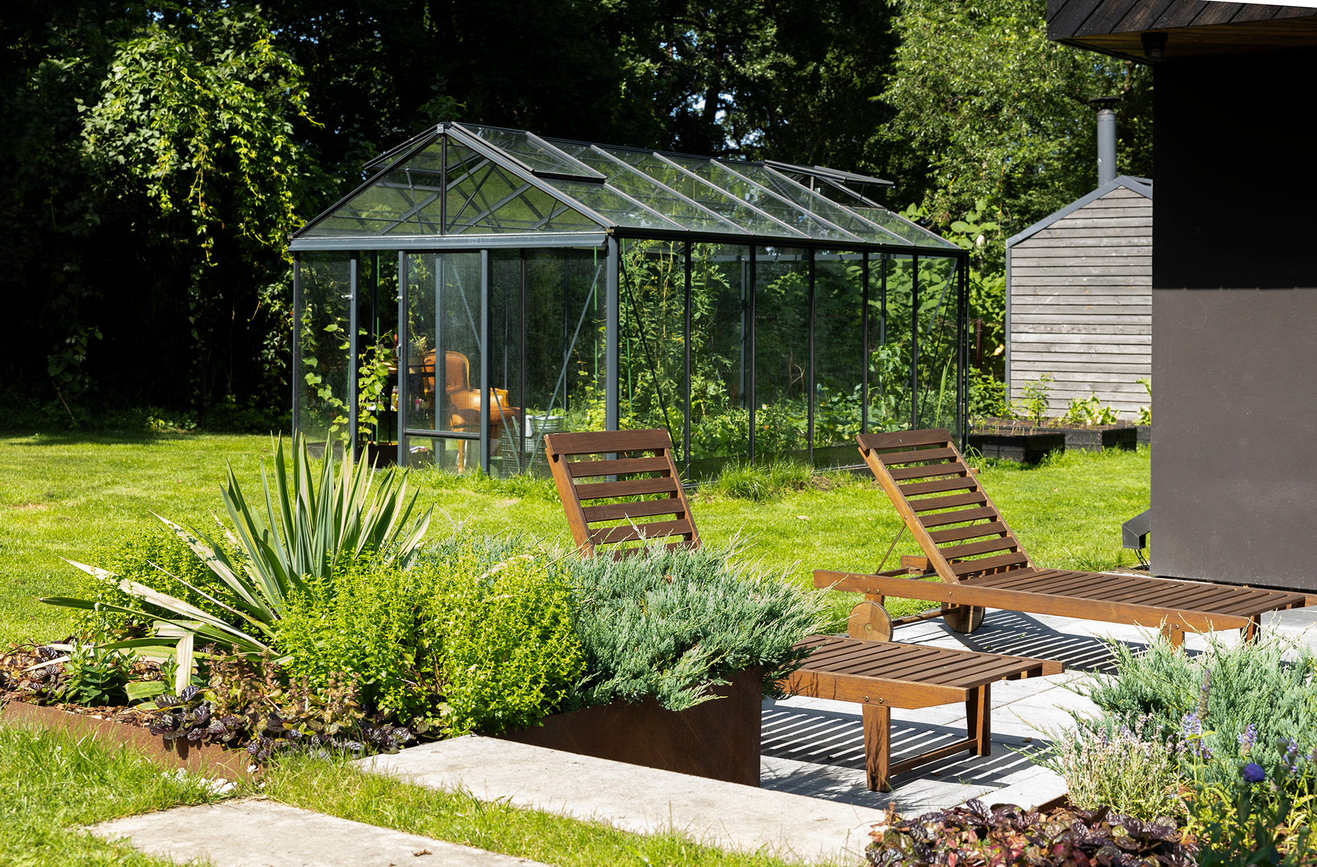 里加梅扎公园私人花园设计丨拉脱维亚里加-5