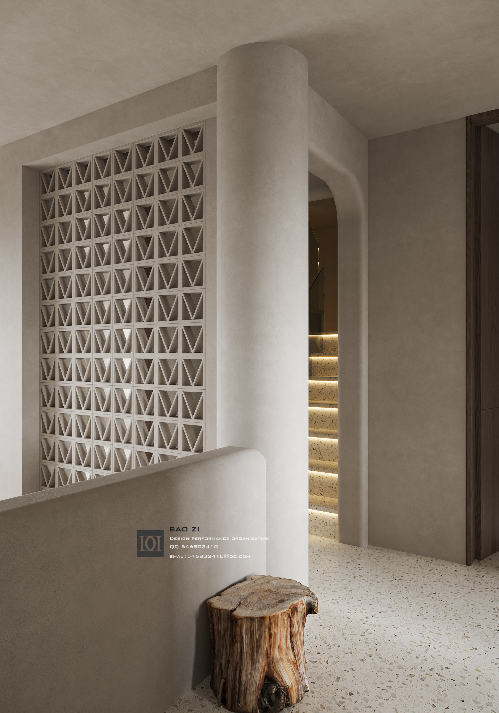 现代简约平层设计-24