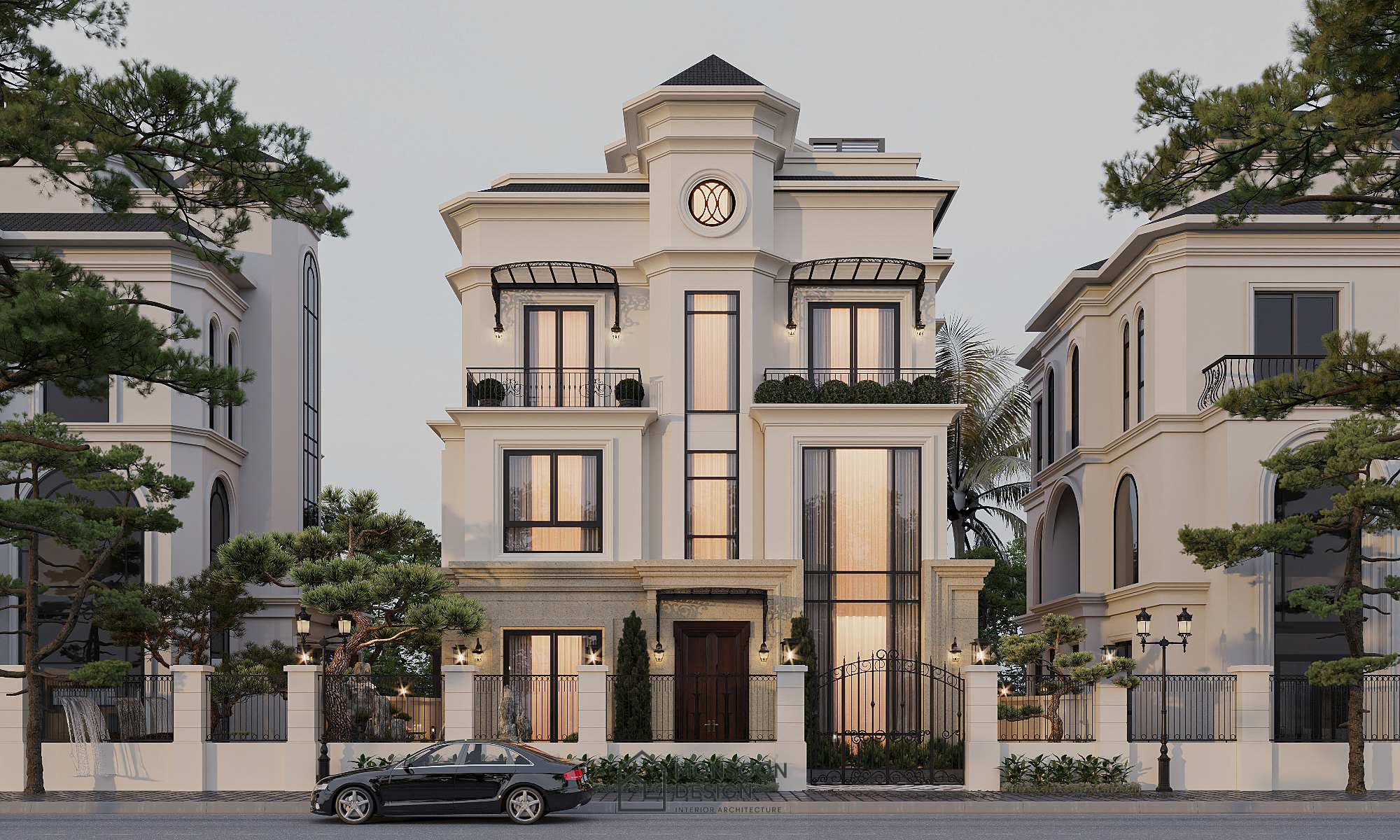 欧式别墅建筑-5