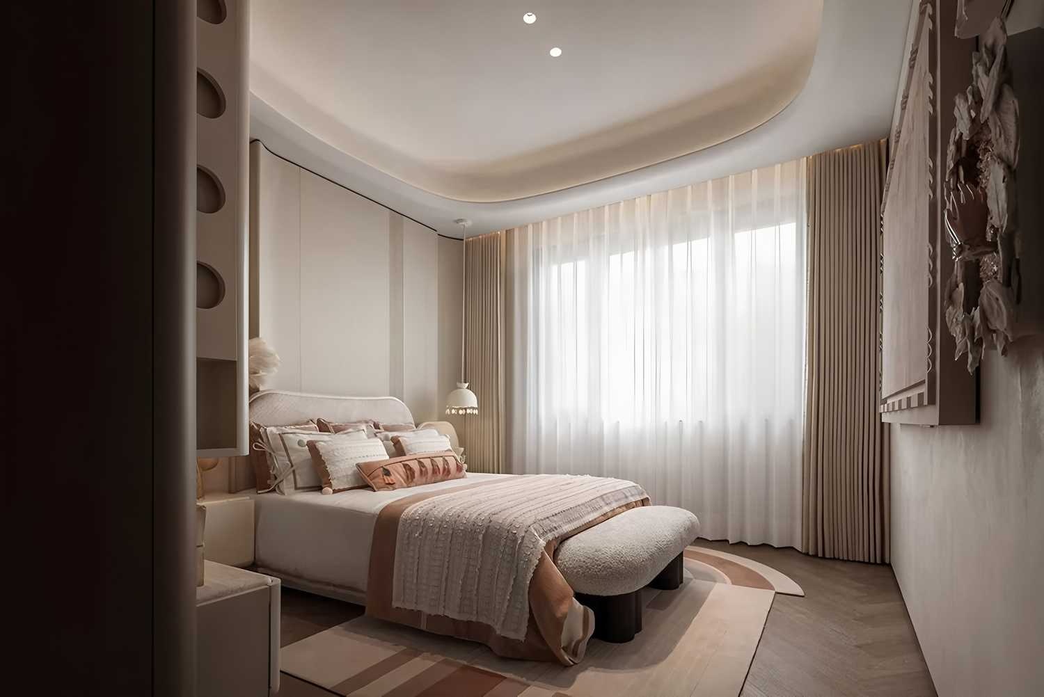 海口万华江东麓岛云溪岛二期上叠别墅样板间丨中国海口丨深圳市盘石室内设计有限公司-36