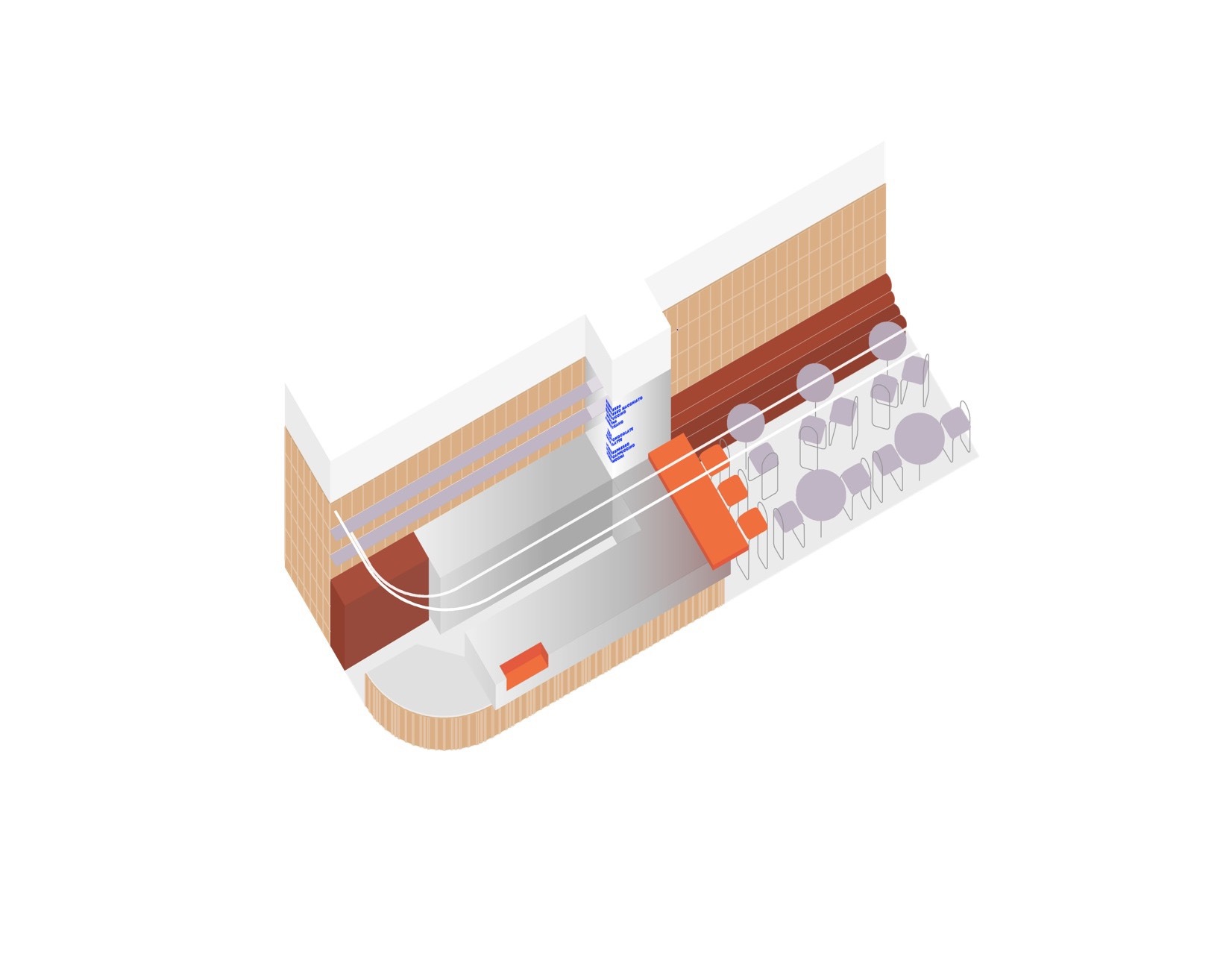 柏林卡迪威咖啡馆丨德国柏林丨Ester Bruzkus Architekten-13