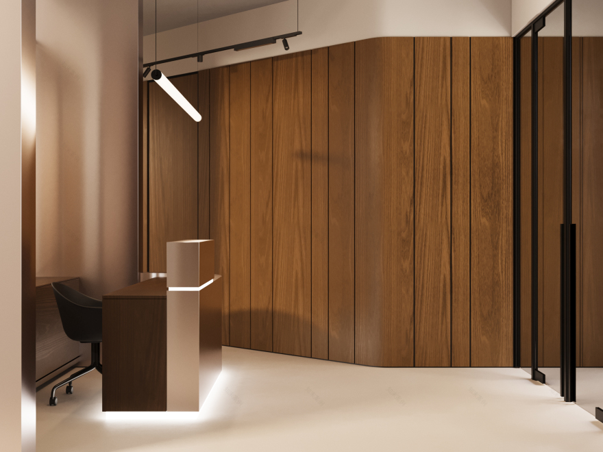 乌克兰利沃夫医疗诊所室内设计丨Dmytro Kachmaryk-6