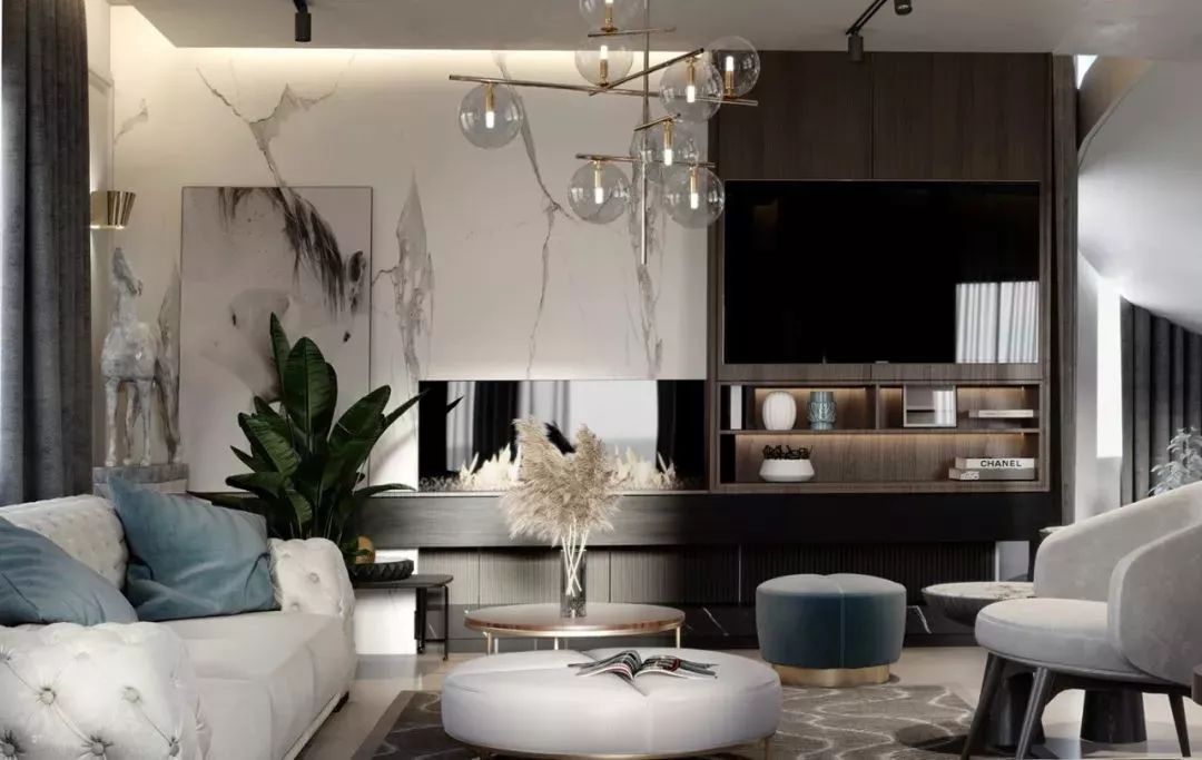 现代轻奢,温馨雅致的空间艺术-58