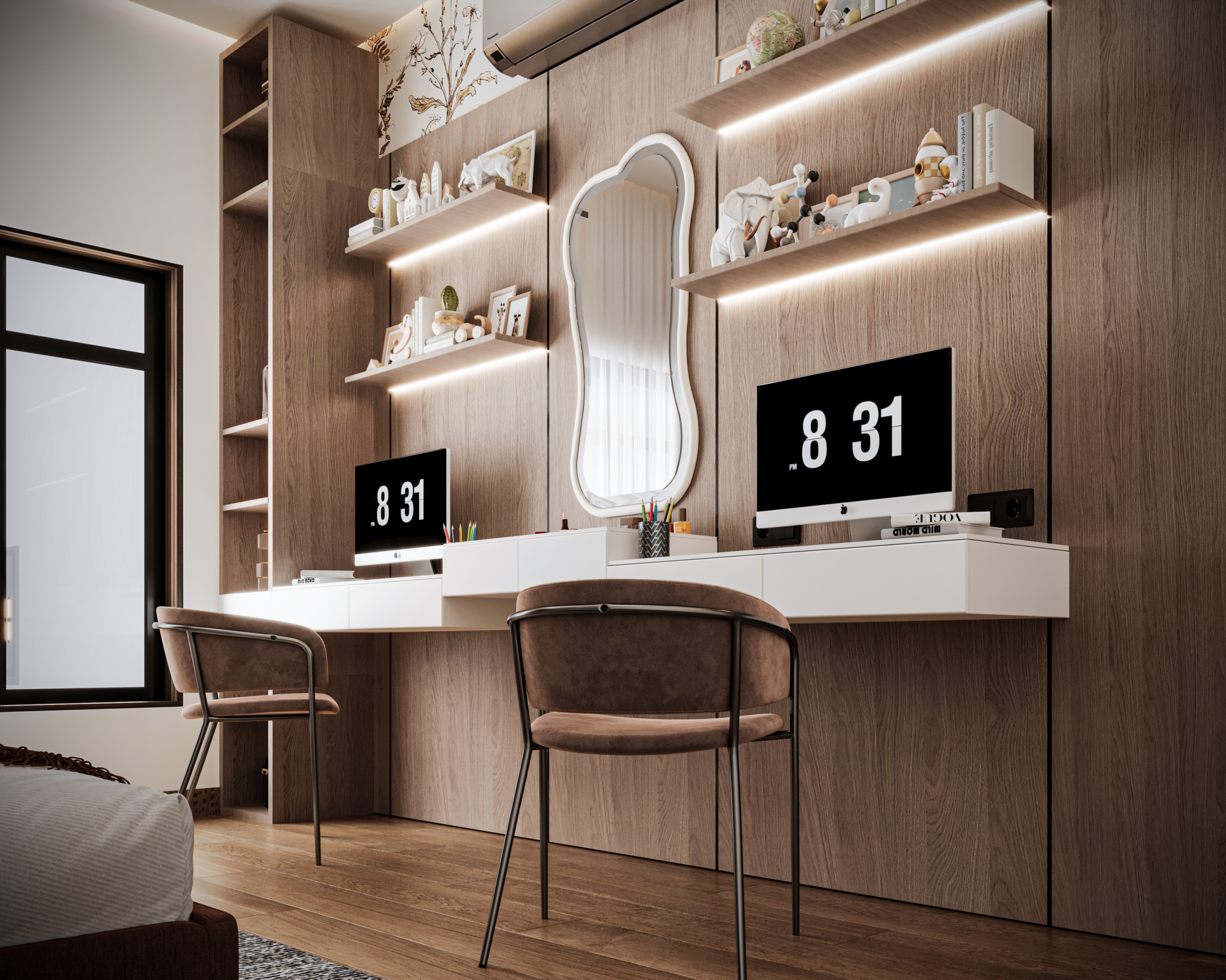 女孩卧室丨埃及丨Basic studio Desgins-18