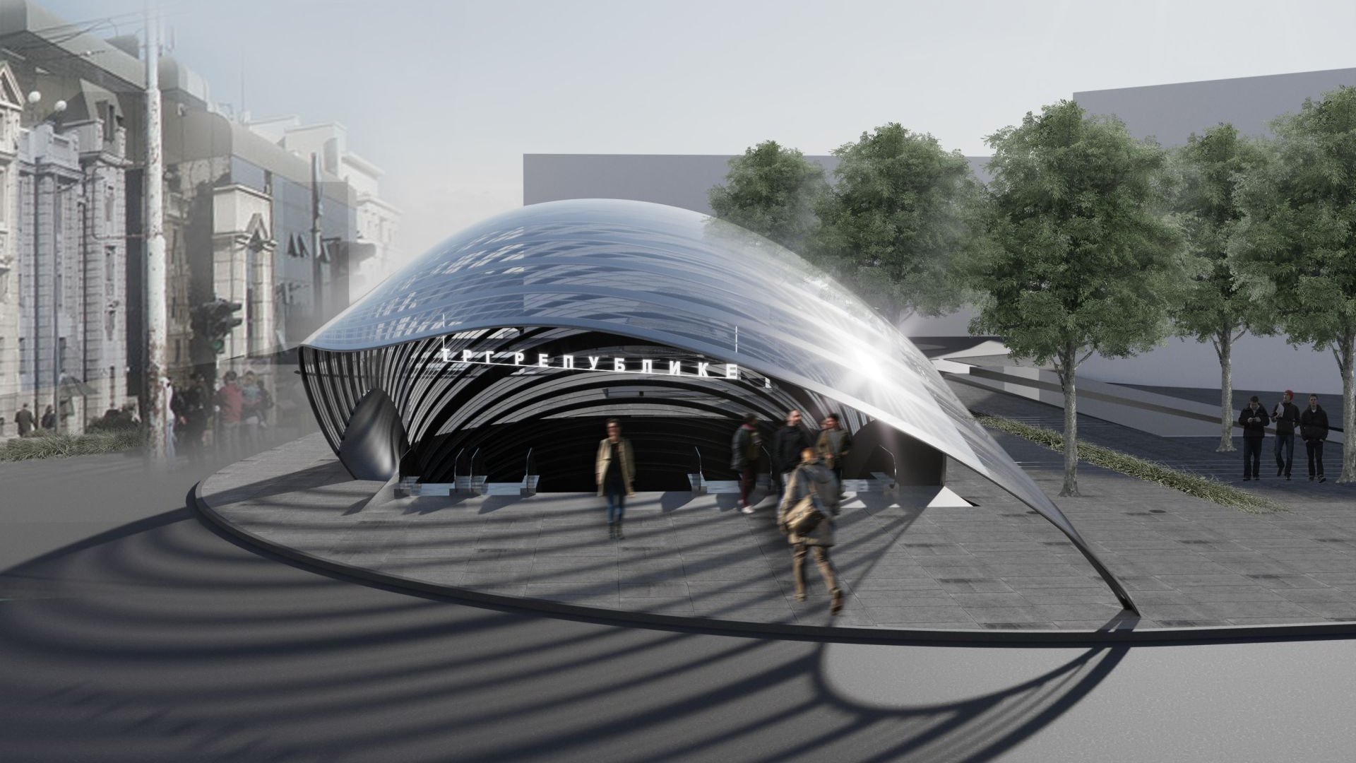 贝尔格莱德地铁线路设计（Lot A段）丨Stefan Danilović等建筑师团队-0