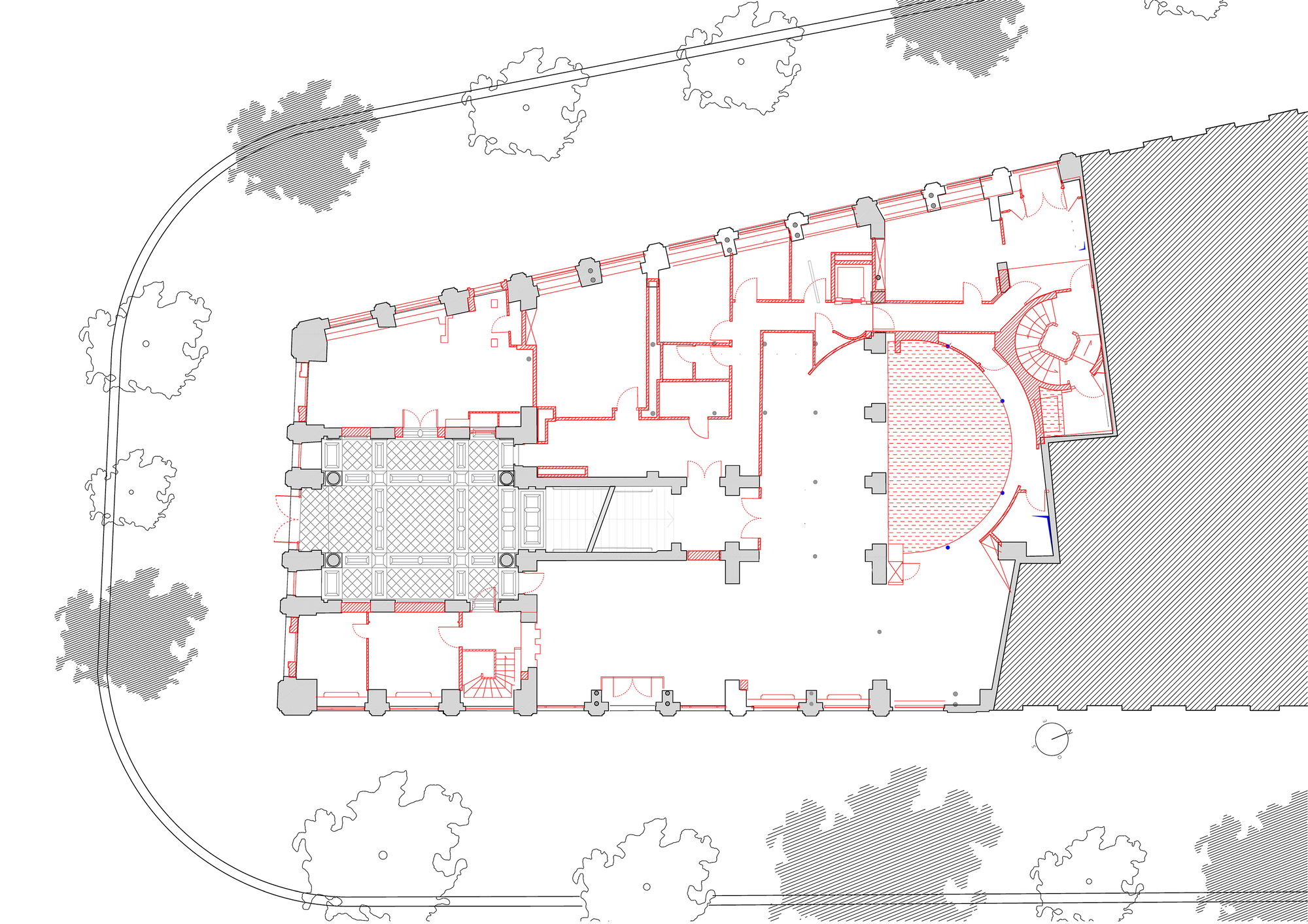 巴黎公证人公会丨法国巴黎丨L'Atelier Senzu,LAGNEAU Architectes-20