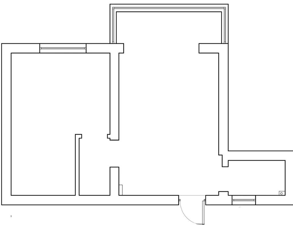 40㎡老破小逆袭丨壹石空间设计-3