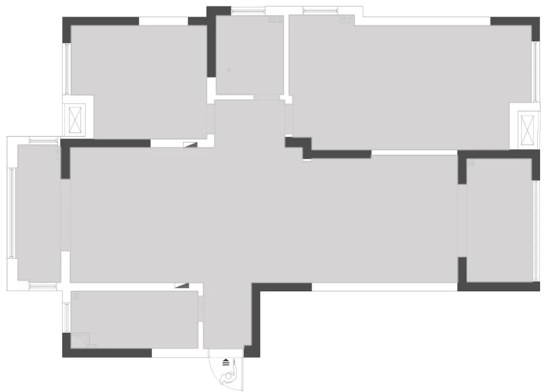 中古风三居室设计丨中国合肥丨麻吉空间联合设计机构-40