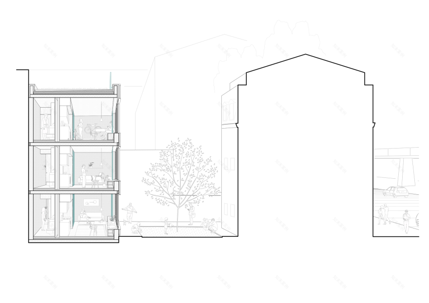 后院房屋丨德国纽伦堡丨super future collective-18