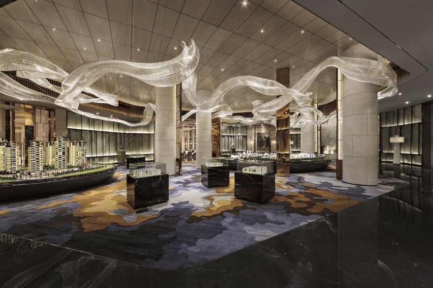 东方美学中的洒脱写意,深圳财富城营销中心 盘石设计-6