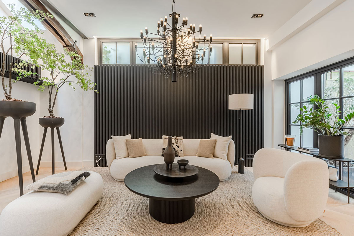 阿姆斯特丹 17 世纪独特运河房里的时尚斯堪的纳维亚公寓-12