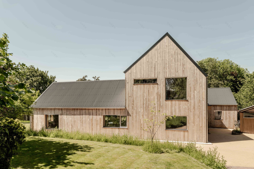 Old Orchard乡村平房扩建项目丨英国牛津丨Gresford Architects-43