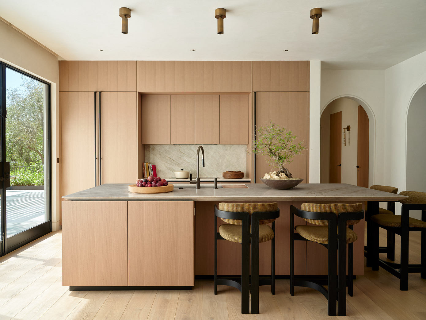 洛斯费利兹当代风格（这里推测Los Feliz是地名，Contemporary可理解为一种当代风格，比如建筑、艺术等领域的当代风格，如果有更具体语境可给出更精准翻译） 丨美国洛杉矶丨Studio Emblem & Co.-2