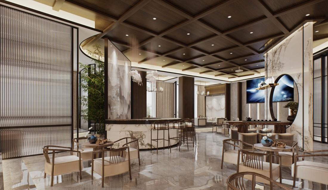 四川茶室与私人会所设计 | 奢华与优雅的融合-2