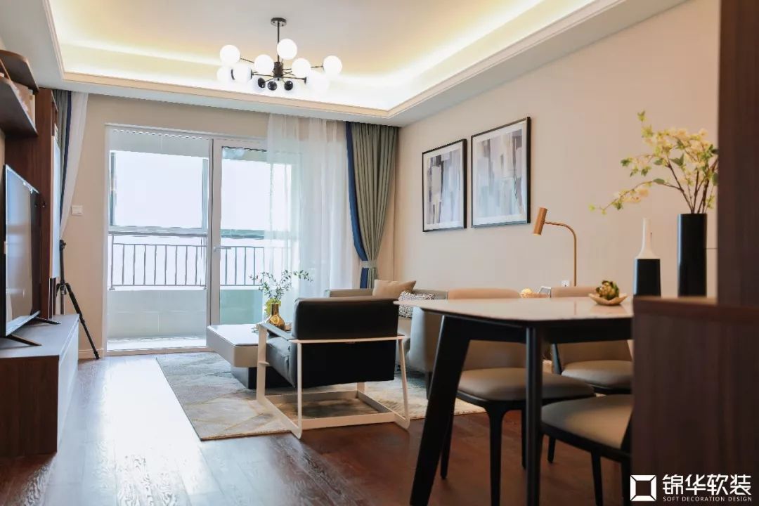 无锡金域缇香 86㎡现代简约家,实现空间最大化利用-0