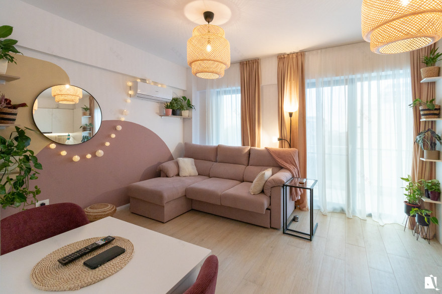 Boho Nook Apartment 室内设计-5