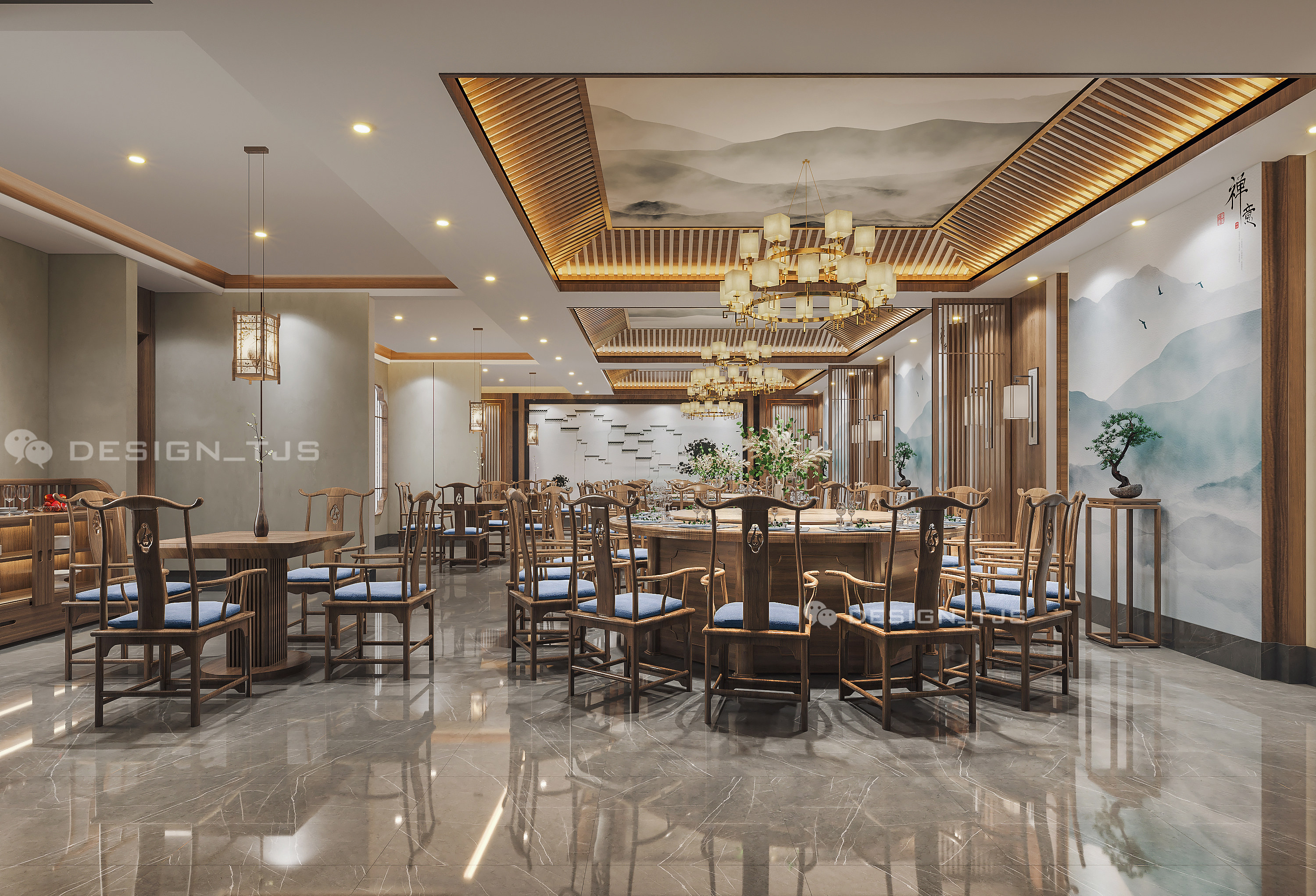 林家家宴效果图案例-10