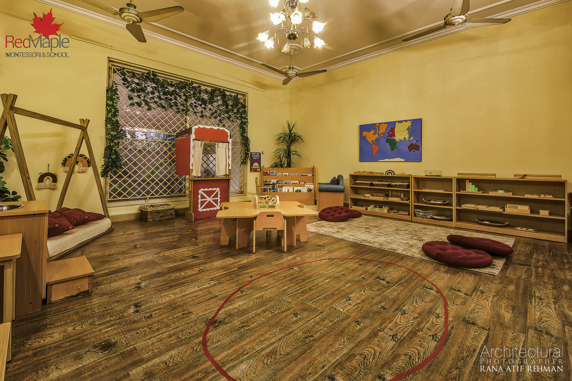 红枫蒙特梭利学校丨巴基斯坦伊斯兰堡丨RDC 建筑摄影-5