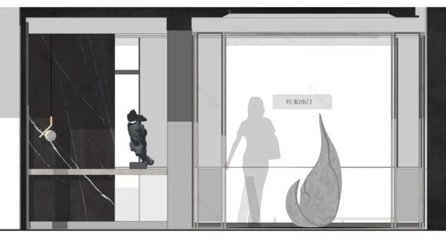 福州金桥花园摩登都会——北辰意创打造现代美学空间-42