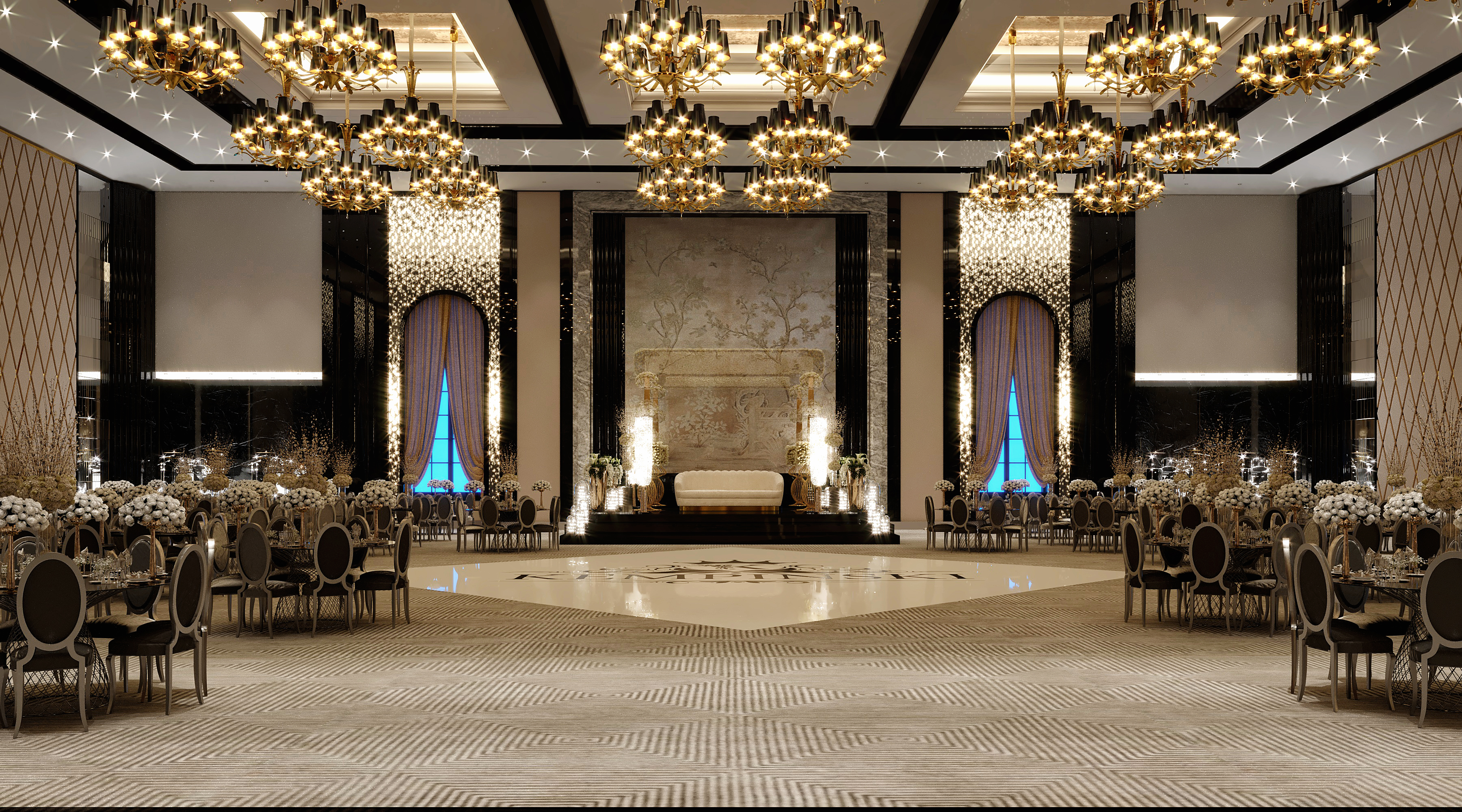 凯宾斯基婚礼大厅丨埃及丨MENNA YOUSSEF-8