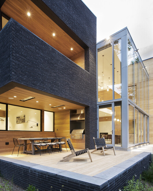 美国普林斯顿 La Clairiere 住宅丨Studio PHH Architects-26