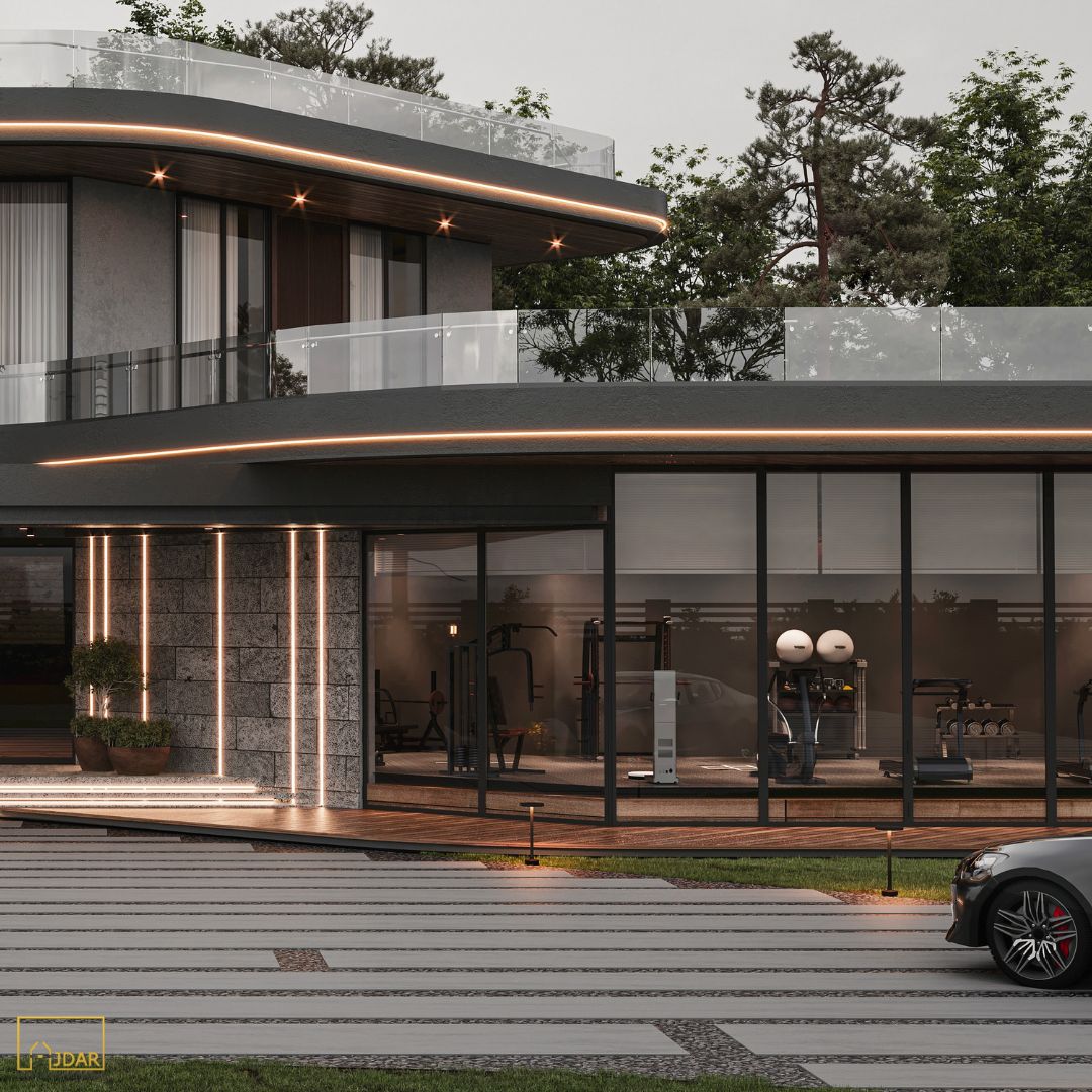 PRIVATE VILLA EXTERIOR IN DUBAI ll UAE-3