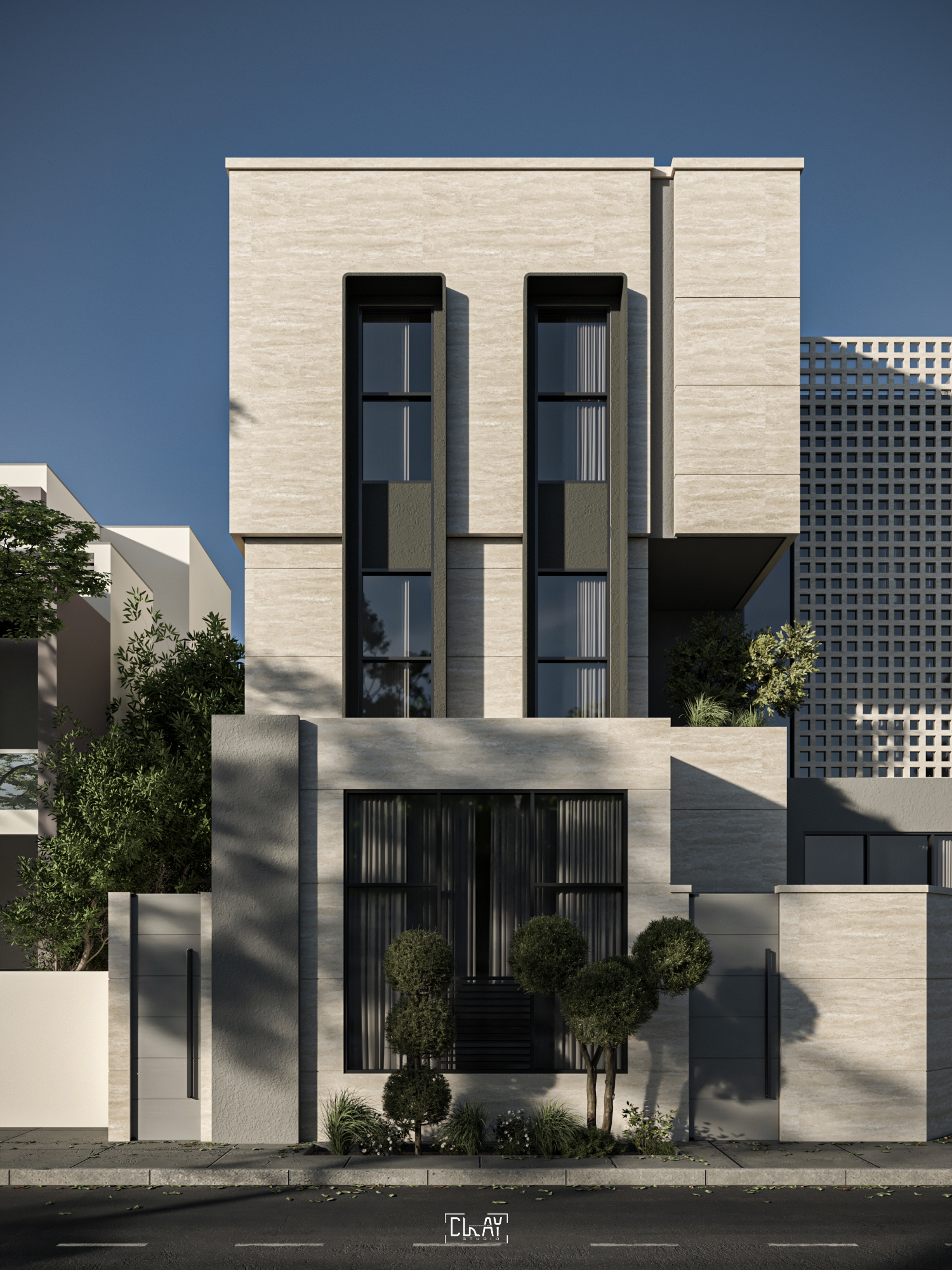 别墅立面设计-16