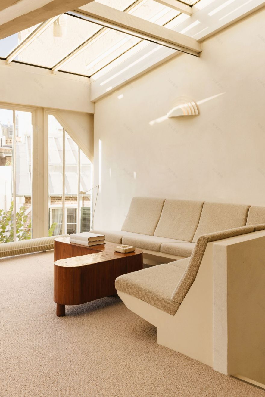 巴黎100平米阁楼公寓设计丨法国巴黎丨Rudy Guénaire-14