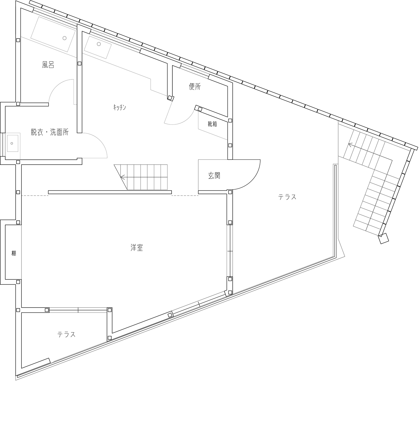 神山町两用建筑，东京 / Puddle + moyadesign-42