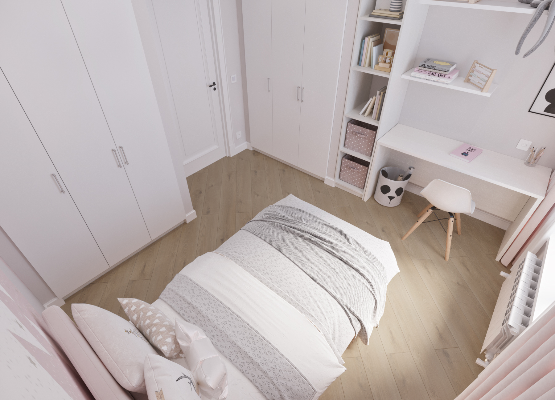 Design apartment with attic 100m2. Tashkent-29