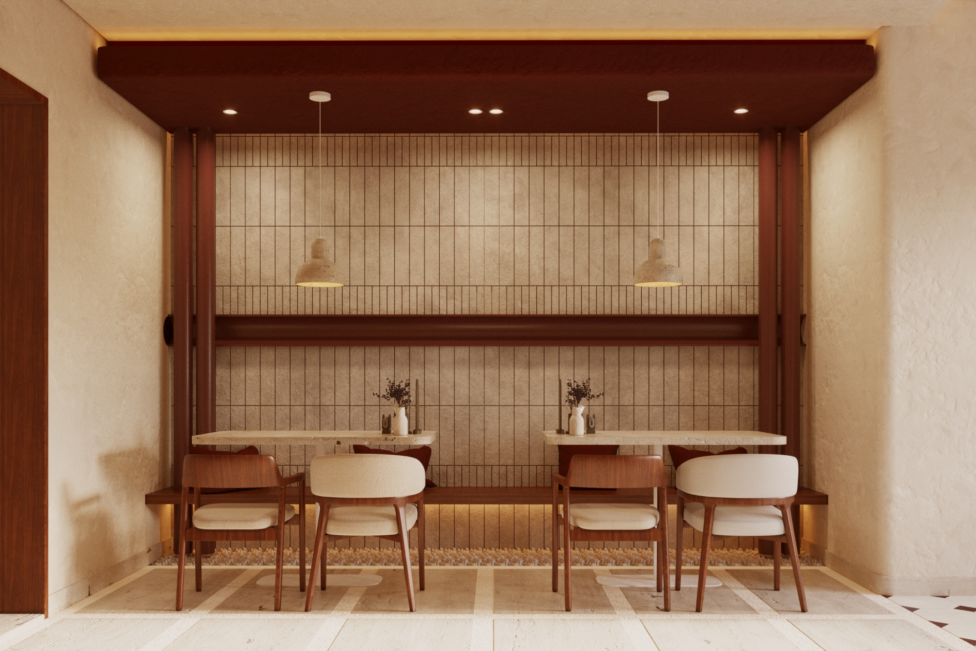 埃里克咖啡馆与餐厅丨埃及开罗丨DEN Projects-21