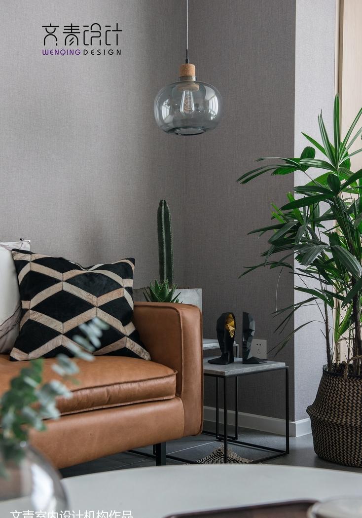 高级北欧风 175 平米摄影师家 | 绿色植物与黑白灰的完美融合-35