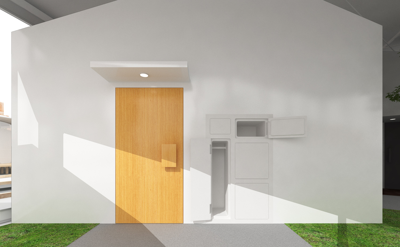 2016 东京 HOUSE VISION 展未来家设计——冷藏室室外可开启的便捷生活-27