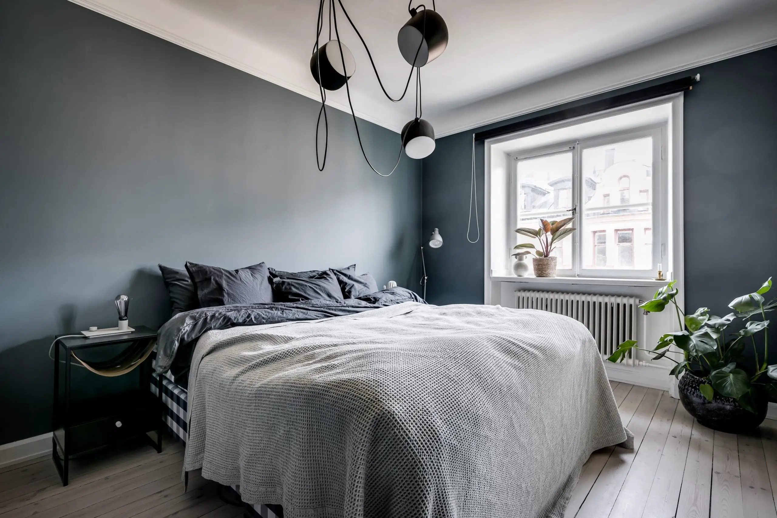 瑞典 71m2 公寓 | 绿色与玻璃的完美融合-15