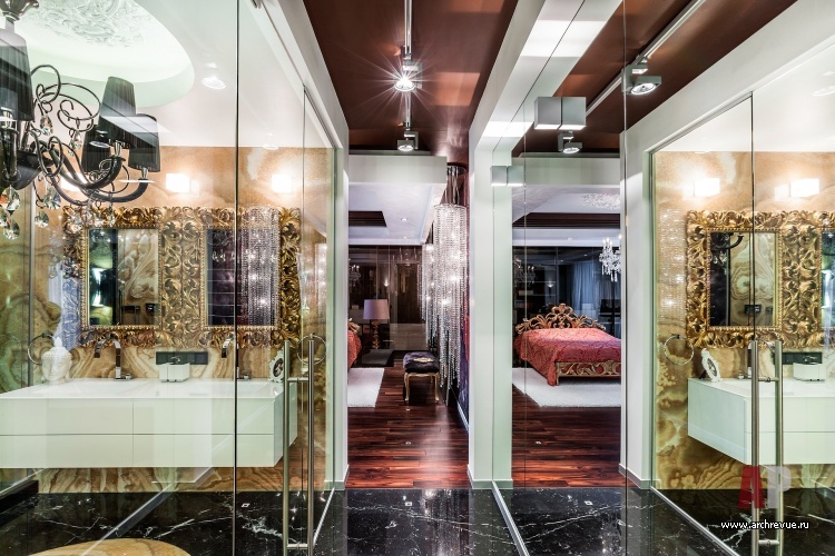 120平靠近Таврический公园的醒目风格公寓设计丨Игорь Сушков-23