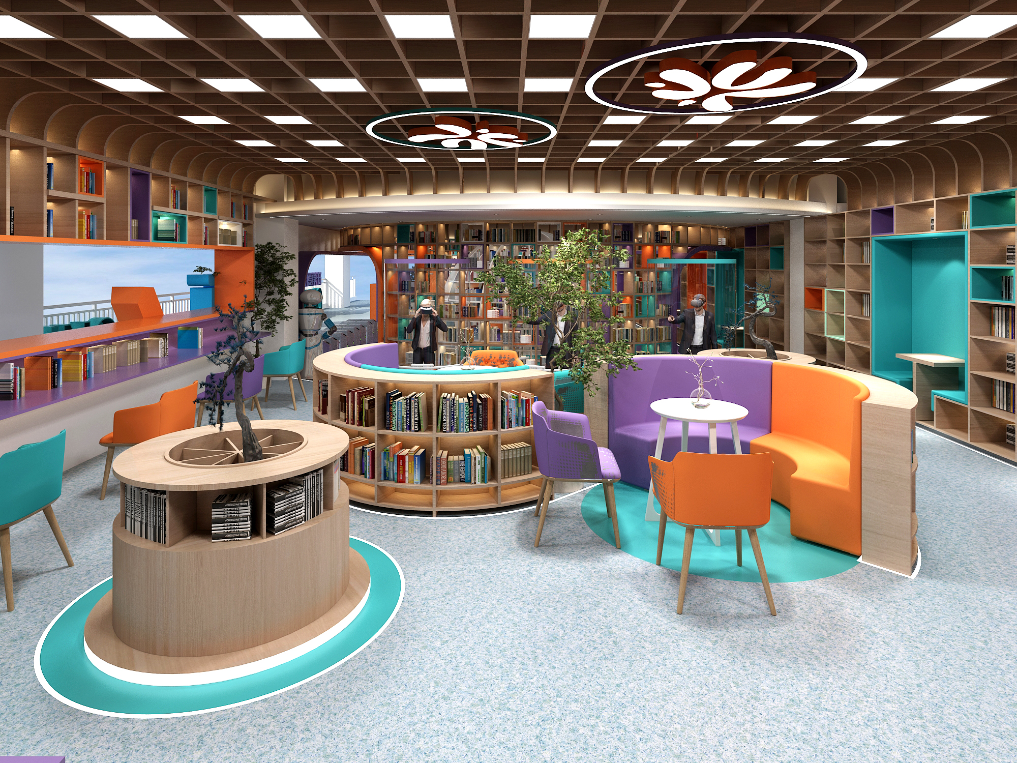 学校最美图书馆设计-24