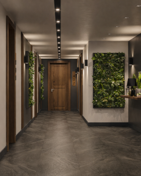 Antarayin Residence: Hallway Design & Execution