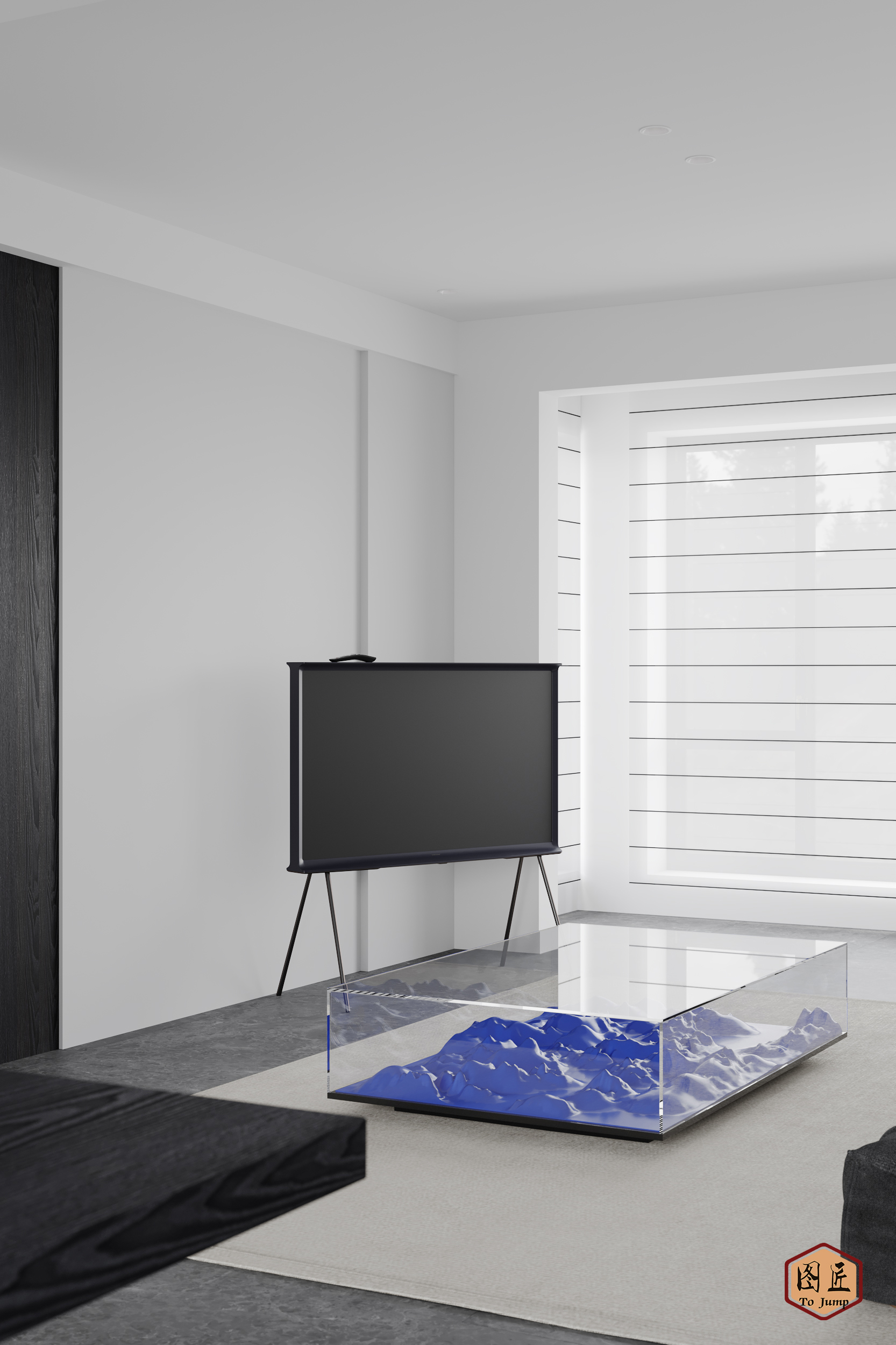 现代极简客餐厅设计-15