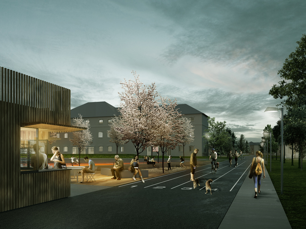 捷克 Jirásek 军事营地公共空间改造-55